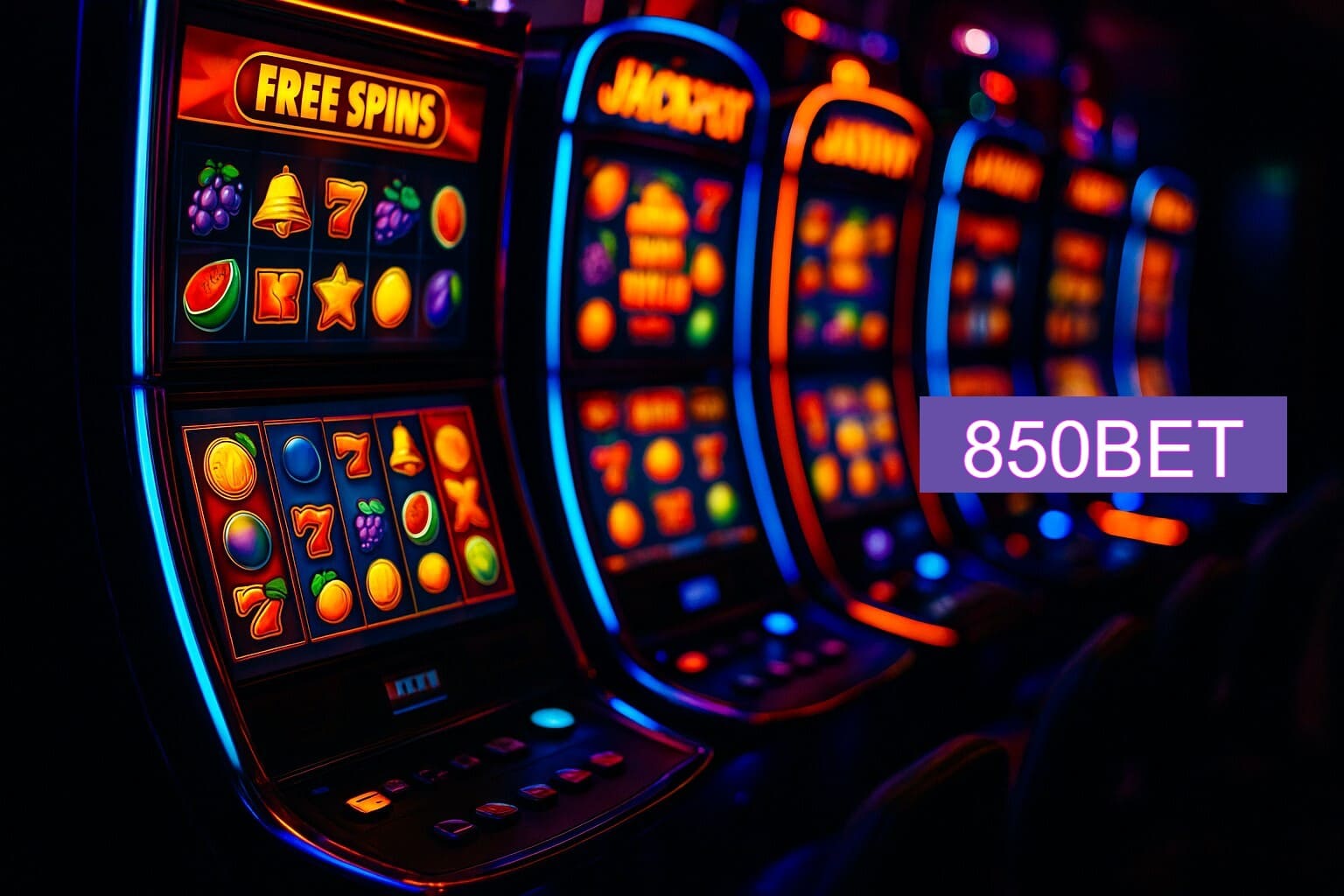 Diversos jogos de caça-níqueis